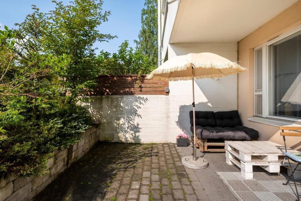 Yksioe Saunalla Ja Patiolla Porvoo Exterior foto